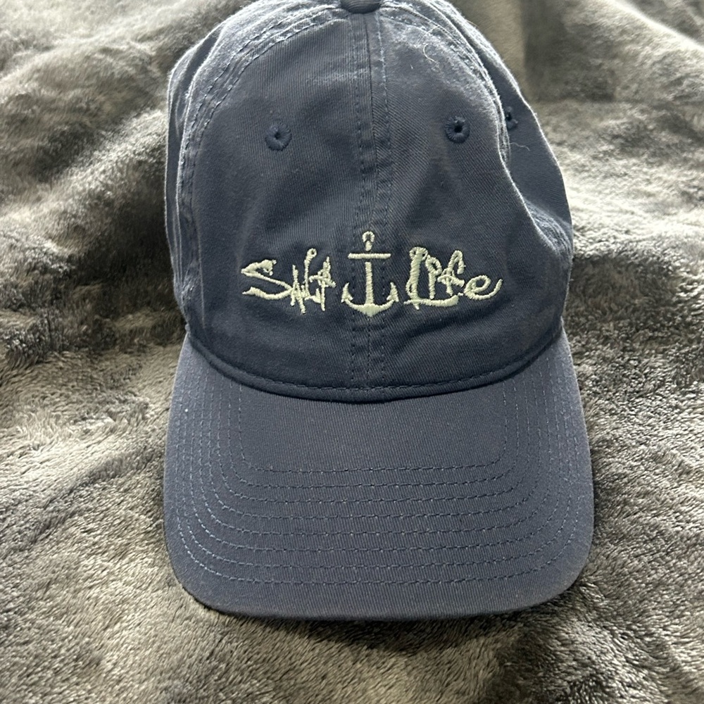 Salt Life Vintage Washed Blue Hat